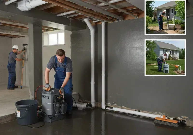 Basement Waterproofing and Flood Prevention process in Grand Coulee, WA